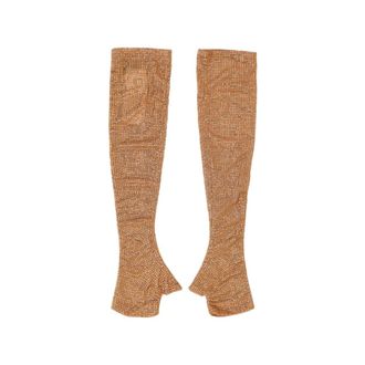 Giuseppe Di Morabito Gloves, female, Yellow, Size: L Stylish Winter Gloves for Women