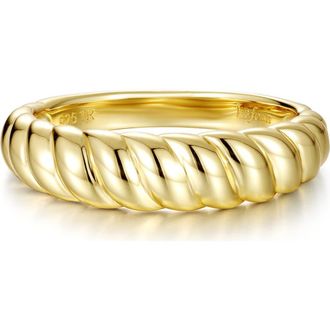 Lafonn Dome Rope Ring in Gold at Nordstrom, Size 7