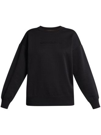 Michael Kors logo-embossed sweatshirt - Black