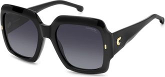 Carrera Zwart/Donkergrijs Zonnebril - Dames - Zonnebrillen - Zwart - 54 MM - Accessoires