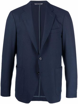 Canali classic tailored blazer - Blue