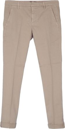 Dondup Beige Regular Chino Pants