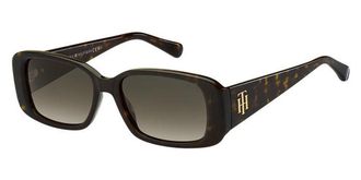 Tommy Hilfiger TH 1966/S 086/HA Womens Sunglasses Tortoiseshell Size 54