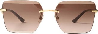 Jimmy Choo Eyewear Isaline sunglasses - Gold