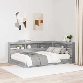 vidaXL Vidaxl - Testata contenitore Grigio sonoma 120 cm Legno multistrato