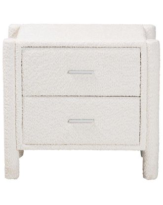 Baxton Studio Laria Modern Teddy-Bear 2-Drawer Nightstand