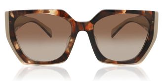 Prada PR 15WSF Asian Fit 01R0A6 Womens Sunglasses Tortoiseshell Size 55
