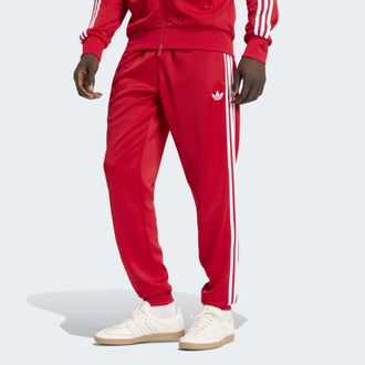 adidas Sporthose ADIDAS ORIGINALS SST, Damen, Gr. XXL, N-Gr, better scarlet, Obermaterial: 70% Polyester, 30% Baumwolle, Hosen Sporthose