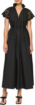 Clea Amaretti Reversible Maxi Dress In Black