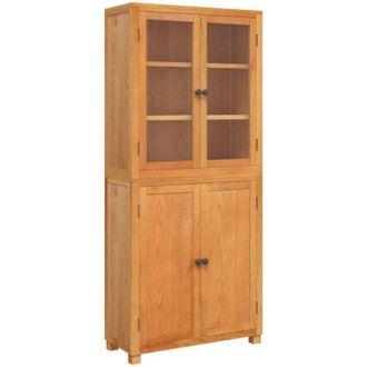 vidaXL Conjunto De Muebles De Almacenaje Marr&oacute;n Madera De Ingenier&iacute;a Vidaxl