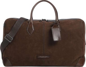 The Bridge Travel Soft Brushed Cow Leather Travel Bag