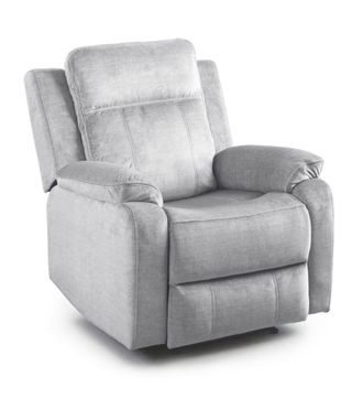 Home Heavenly Sill&oacute;n relax reclinable con mecanismo palanca en color gris