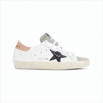 Golden Goose Low-Top Sneakers With Distressed White Leather