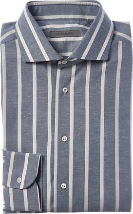 Corneliani Awning Striped Dress Shirt
