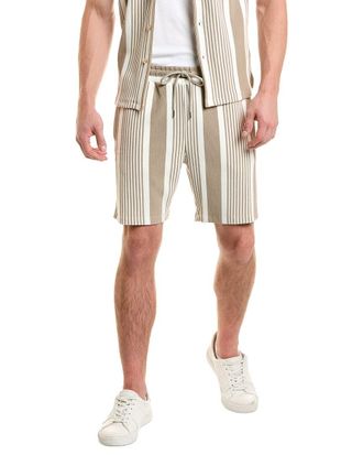 Reiss Tino Stripe Texture Short