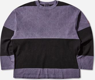 Cav Empt Men s Overdye Stripe Longsleeve T-Shirt Purple