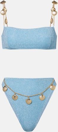 Os&eacute;ree Os&eacute;ree Lumi&egrave;re embellished bikini