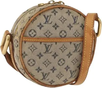 Louis Vuitton Pre-owned Cross Body Bags, female, Blue, Size: ONE SIZE Pre-owned Monogram Mini Canvas Shoulder Bag
