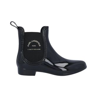 Karl Lagerfeld Schoenen, Dames, Zwart, 37 EU, Rain Boots