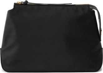 Pinko Beauty Case Classic Nylon+PU - Dames - Toilettassen - Zwart - ONE Size - Nylon - Tassen