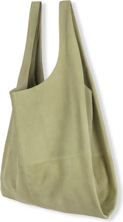 Cortana XL Shopper Bag - Dames - Shoppers - Groen - ONE Size - Su&egrave;de - Tassen