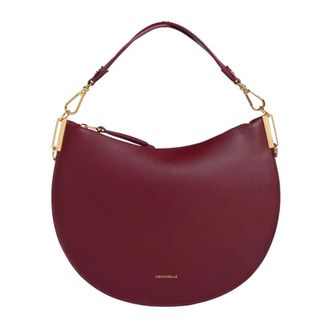 Coccinelle Sunup Medium Schoudertas - Dames - Schoudertassen - Bruin - ONE Size - Leer - Tassen