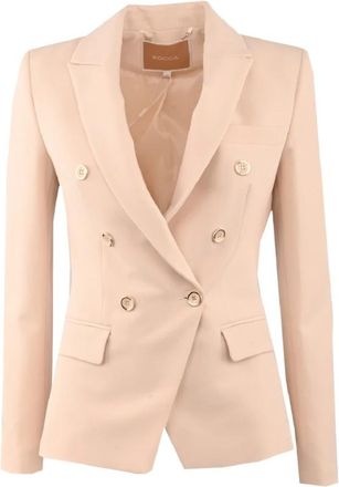 Kocca Cora Blazer Jacket - Dames - Blazers - Beige - L - Jassen