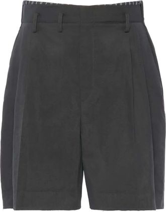 Maison Margiela Plissierte Bermudashorts