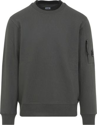 C.P. Company zip-pocket crew-neck sweatshirt - Grey