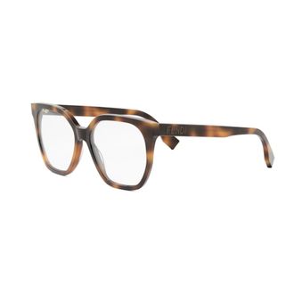 Fendi Glasses, unisex, Brown, Size: 54 MM Glasses