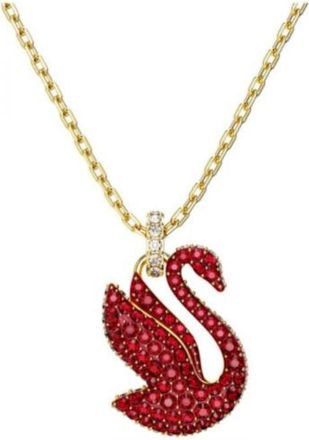 Swarovski Swan Gold-Tone Plated Pendant
