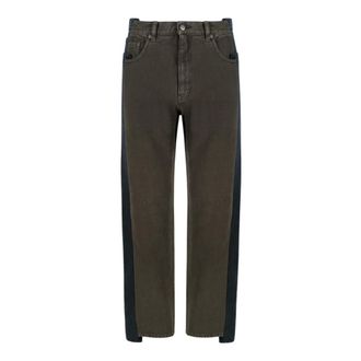 Maison Margiela Heren, Jeans, Bruin, Maat: W34 Katoen