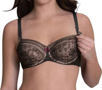 Anita Fleur Nursing Bra W/ Underwire In Black