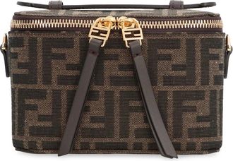 Fendi Handbags, female, Brown, Size: ONE SIZE Vanity Mini-Bag