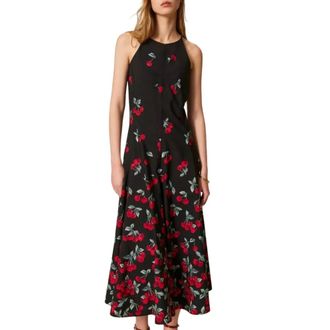 Twinset Maxi Dresses, female, Multicolor, Size: XS Dresses