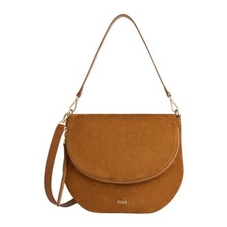 Alviero Martini 1A Classe Shoulder Bags, female, Brown, ONE SIZE, Sottospalla con Patta Wild Leather