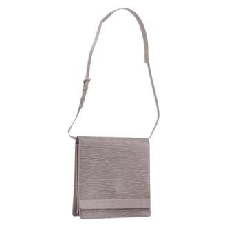 Louis Vuitton Pre-owned Leather Cross Body Bag - Dames - Pre-owned - Paars - Maat: ONE Size Leer
