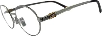 Miu Miu Mujer, Accesorios, Gris, Talla: ONE Size