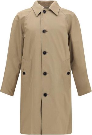 Burberry Katoenen Gabardine Lange Jas