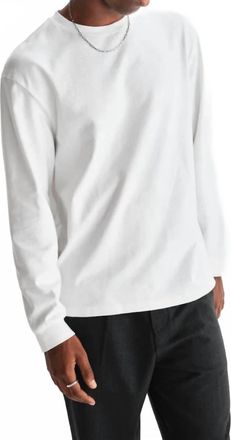 Wax London Hayden Long Sleeve T-Shirt In White