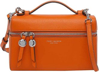 Tory Burch Orange Slim Romy Crossbody Bag