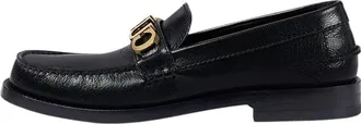 Gucci (WMNS) Gucci Leather Loafer Black 700036-D3V00-1000