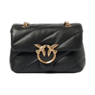 Pinko Bolso Love Mini Puff de piel napa - Bags - Mujer - Negro - ONE SIZE
