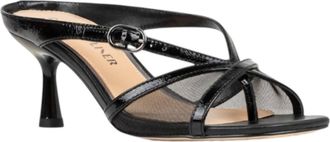 Donald J Pliner Womens Remixx Strappy Mule Heel In Black
