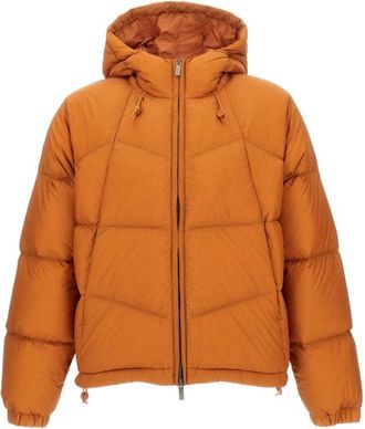K-Way Puffer Jacket With Adjustable Hood