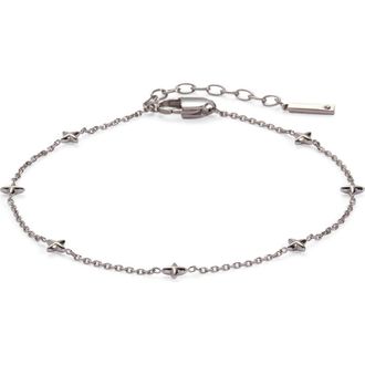 Alex and Ani Star Chain Anklet in Silver at Nordstrom