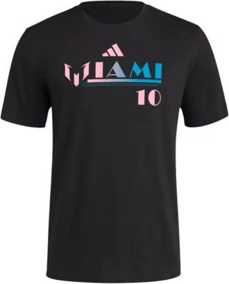 adidas Miami Graphic Tee Black JE9514