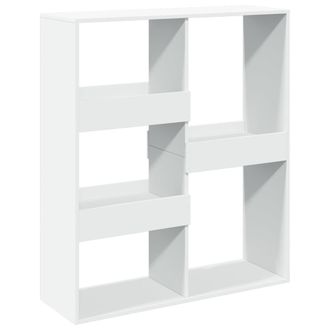 vidaXL Vidaxl - Separador De Ambientes Madera Ingenier&iacute;a Blanco 100x33x115 Cm