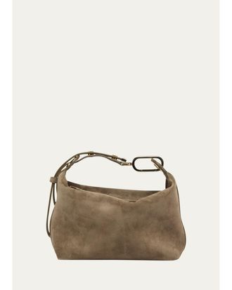 Christian Louboutin Flo Suede Pouch Bag