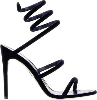 Rene Caovilla Dames, Schoenen, Blauw, Maat: 40 EU